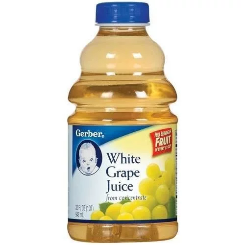 Gerber white grape cheap juice