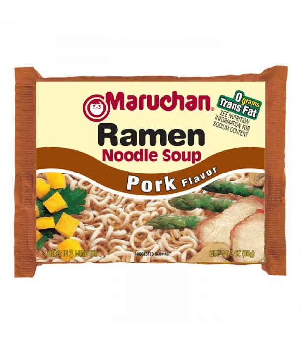 Maruchan Ramen, Pork, 3-Ounce Packages (Pack of 24)