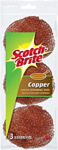 Scotch Brite Copper Pot Srcubber 3 Pack