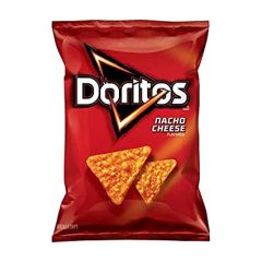 Frito lays doritos nacho cheese potato chips