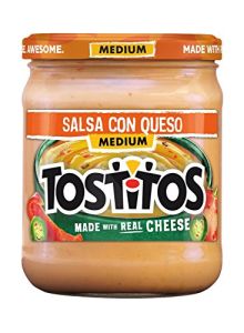 Frito lays tostitos salsa con queso