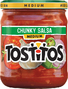 Frito lays tostitos salsa size medium
