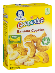 Gerber Graduates Banana Cookies