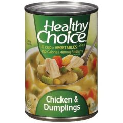 Healthy Choice Soup Chicken and Dumpling
