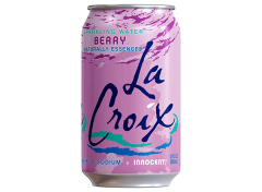 Lacroix Sparkling Berry Can in a 12 pack