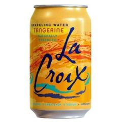 Lacroix Sparkling Tangerine Can in a 12 pack