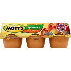 Motts Mango  Peach Applesauce