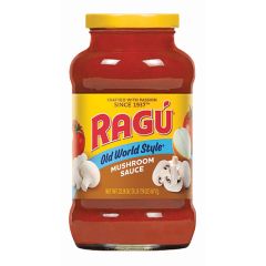 Ragu Mushroom Old World Style Pasta Sauce