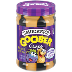 Smuckers Grape Stripes Goober Peanut Butter & Jelly