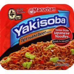 Yakisoba Noodles Teriyaki Beef Flavor