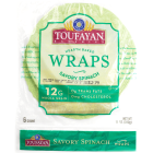 Toufayan Savory Spinach Wraps