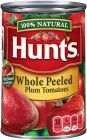 hunts Whole Peeled Plum Tomatoes Can