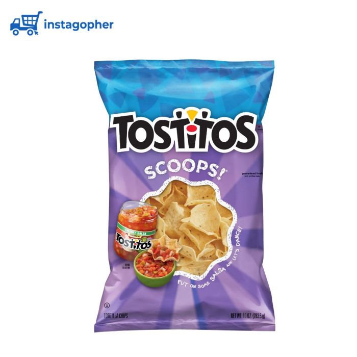 Tostitos Scoops Tortilla Chips & Cheetos Crunchy Cheese Snacks