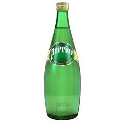 Perrier Water bottle of size 25 oz.