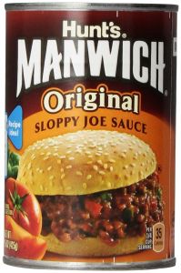 Slopy Joe Sauce Can