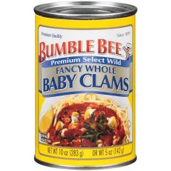 Bumble Bee Whole Baby Clams